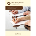 Guía para docentes y solucionarios vignette